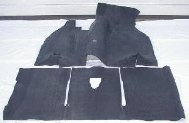 Gummimatte, schwarz, vorn
