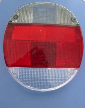 Rückleuchtenglas "Elefantenfuß" Hella, rauch-rot-weiß – Angebot von Autoteile Ehring