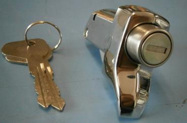 Schloss Motordeckel, abschließbar (verchromt) – Angebot von Autoteile Ehring