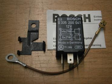 Warnblinkrelais 12V 2+1x21W (3 Kontakte und 2 oben für Anhängerblinkkontrollleuchte) nur zur Nachrüstung – Angebot von Autoteile Ehring
