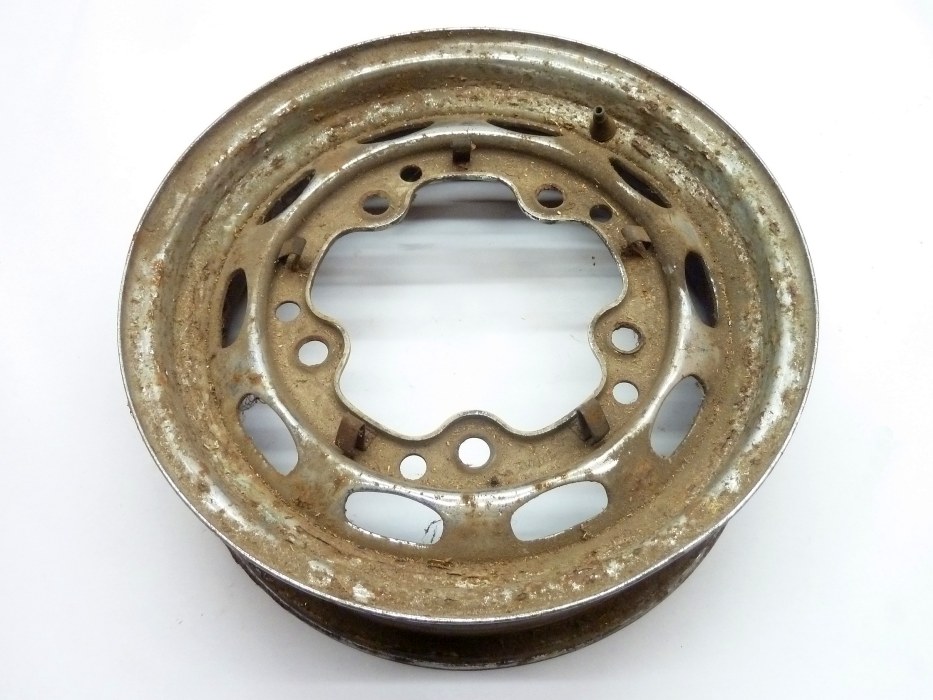 Felge, LK 5x205, 4,5x15, ET 25, "Porsche 356 style", mit Hump, verchromt – Angebot von Ralfs VW-Teile