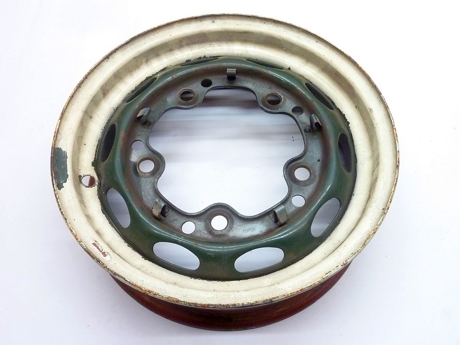 Felge, LK 5x205, 4,5x15, ET 25, "Porsche 356 style", mit Hump, verchromt – Angebot von Ralfs VW-Teile