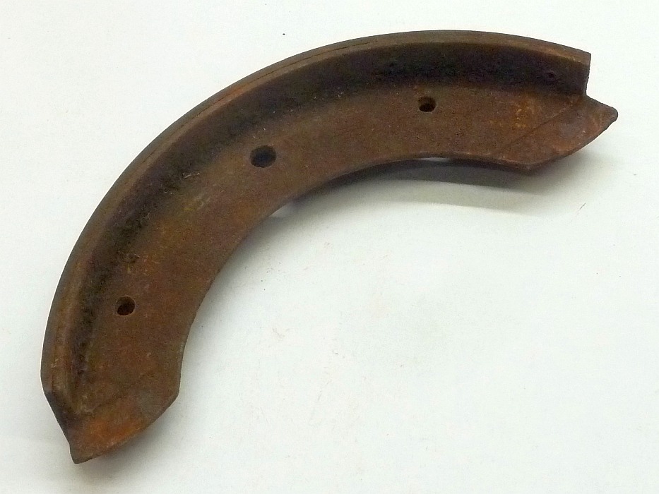 Bremsbacke, 40 mm, für Nachstellschraube mit geradem, "schmalem" Schlitz, ohne Belag