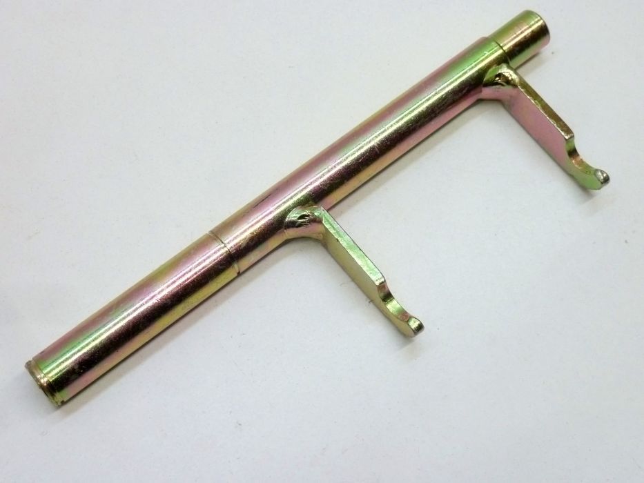 Ausrückwelle 'ungeführt' (Ø 16/14mm) mit Verzahnung für Kupplungshebel – Angebot von Ralfs VW-Teile