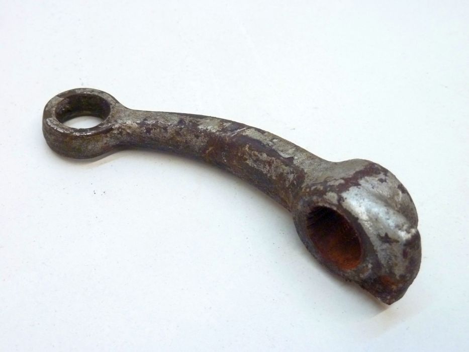 Kupplungshebel Ausrückwelle (für Kugelmutter, gebogen mit Verzahnung)