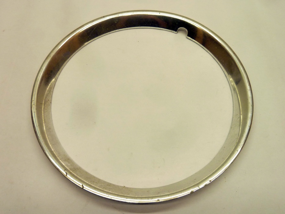 Radzierring für 15"-Felgen, "eckiges" Profil, mit Rille, Edelstahl – Angebot von Ralfs VW-Teile