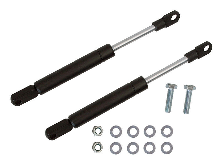 Stützen für Fronthaubenhalter, VW 1303, Gasdruck, Paar – Angebot von Ralfs VW-Teile