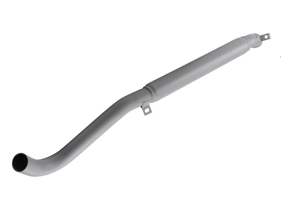 Endrohr Dämpferrohr T2, Typ4 1,7L Limousine, (Ausgang links 850mm) – Angebot von Ralfs VW-Teile