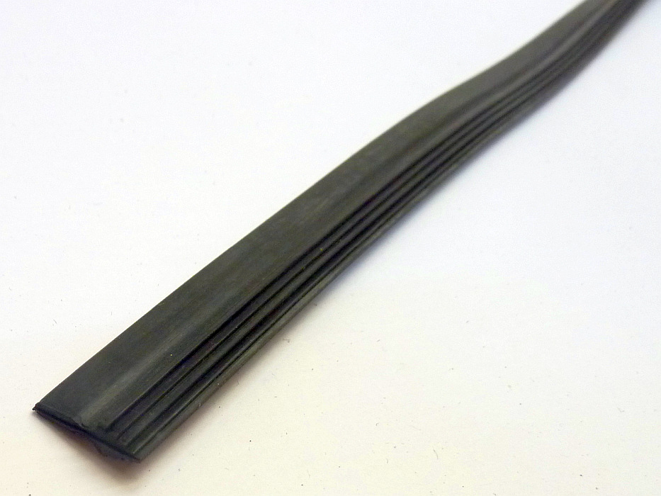 Wischergummi für ungefederte Wischblätter, 300 mm