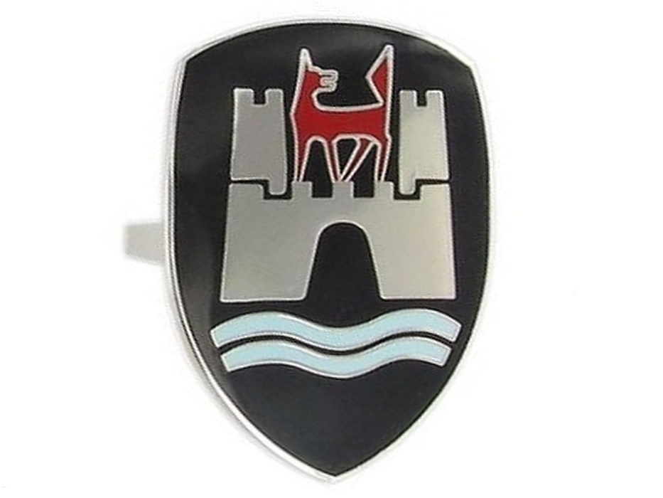 Wolfsburg-Emblem, "schwarz"