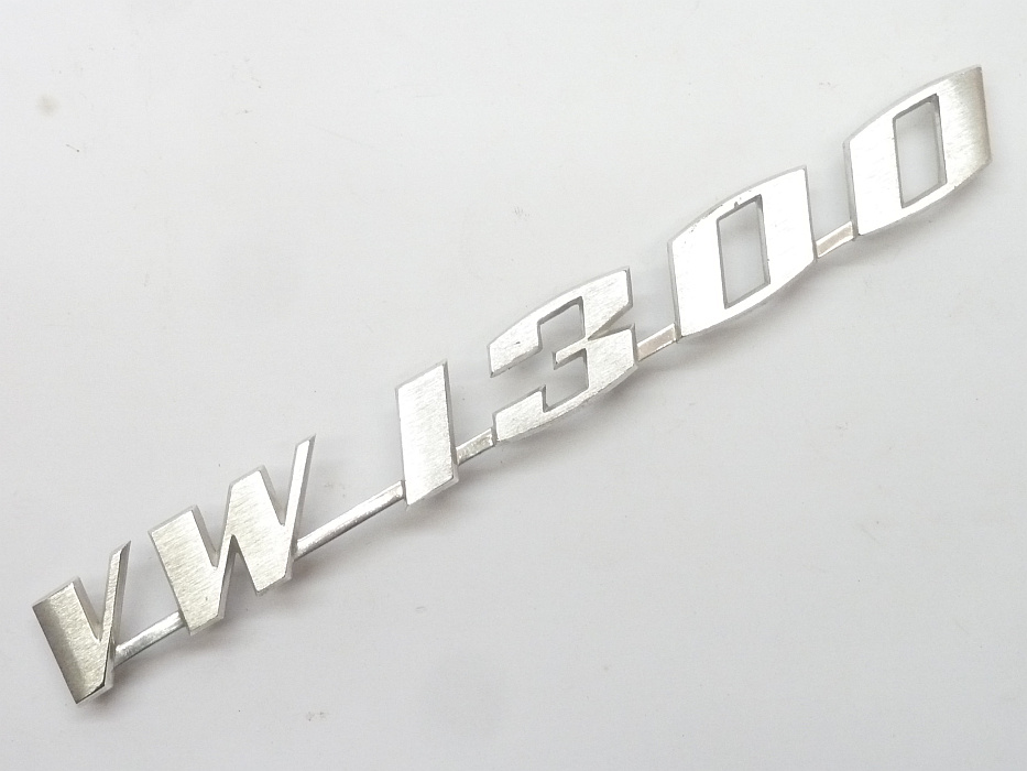 Schriftzug "VW 1300", glänzend – Angebot von Ralfs VW-Teile