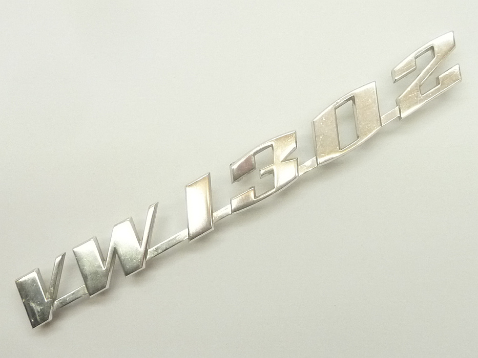 Schriftzug "VW 1302", glänzend