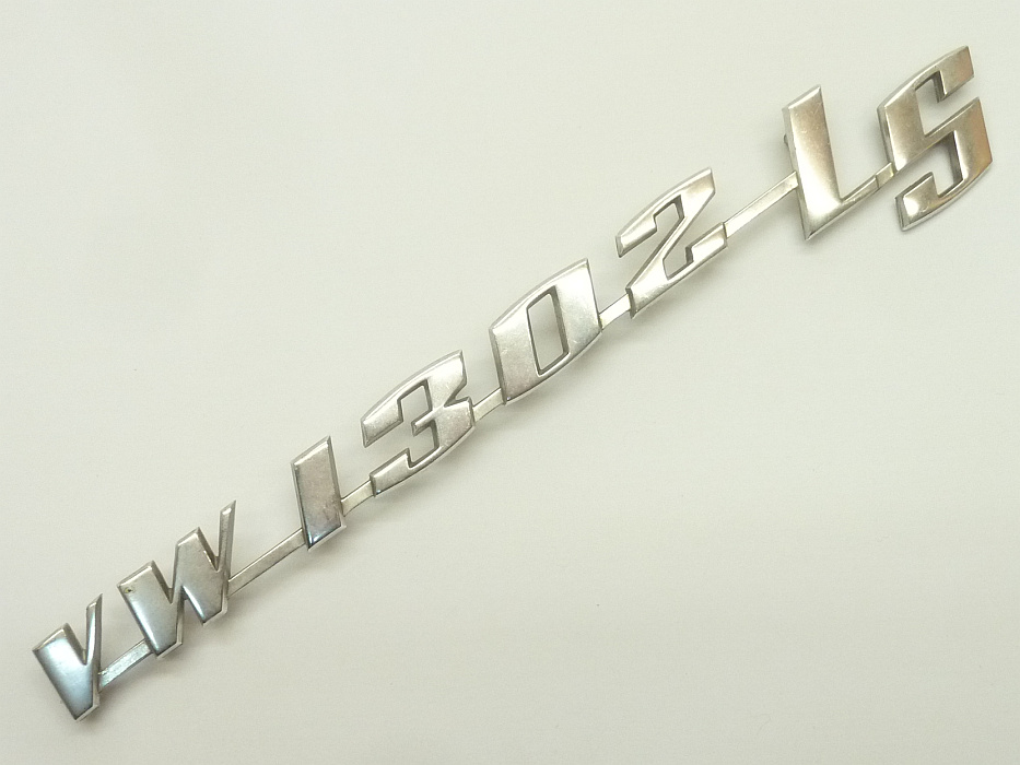 Schriftzug "VW 1302 LS", glänzend
