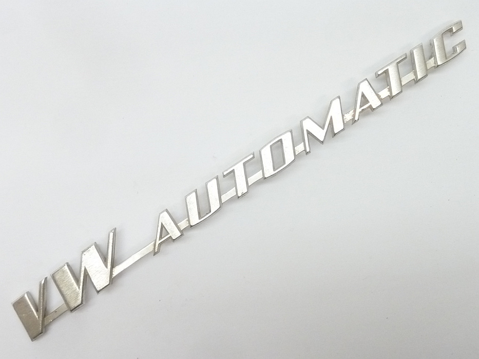 Schriftzug "VW Automatic" – Angebot von Ralfs VW-Teile