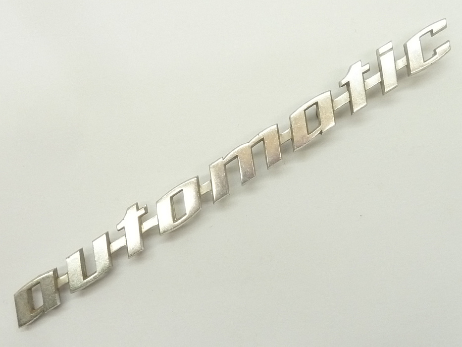 Schriftzug "automatic", glänzend – Angebot von Ralfs VW-Teile