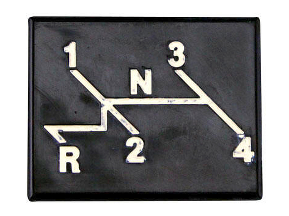 Blende "Schaltschema" im Armaturenbrett 1303 – Angebot von Ralfs VW-Teile