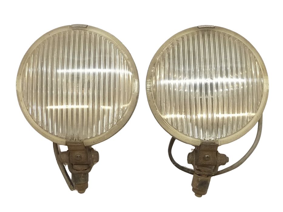Zusatznebelscheinwerfer, Ø 15 cm, verchromt, gelb, "ohne TÜV" – Angebot von Ralfs VW-Teile
