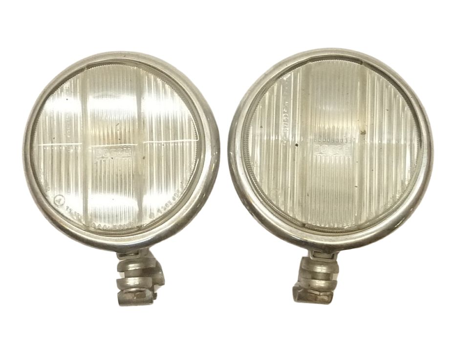 Zusatznebelscheinwerfer, Ø 15 cm, verchromt, gelb, "ohne TÜV"