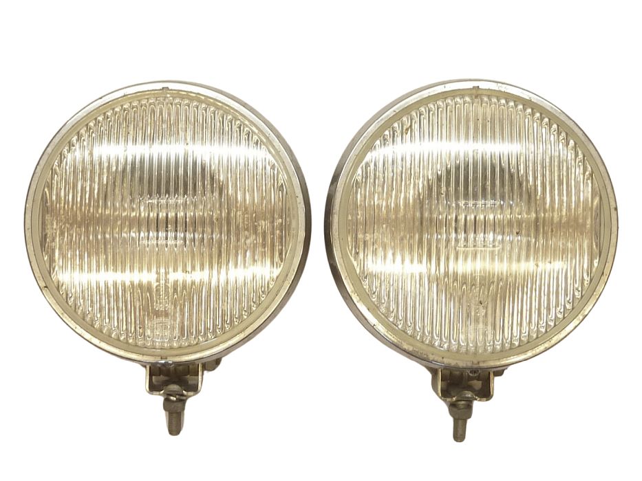 Zusatznebelscheinwerfer, Ø 15 cm, verchromt, gelb, "ohne TÜV" – Angebot von Ralfs VW-Teile