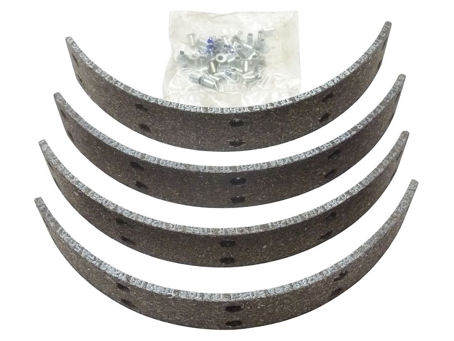 Bremsbeläge, 40 mm, zum Aufnieten, Übermaß, 4er-Satz
