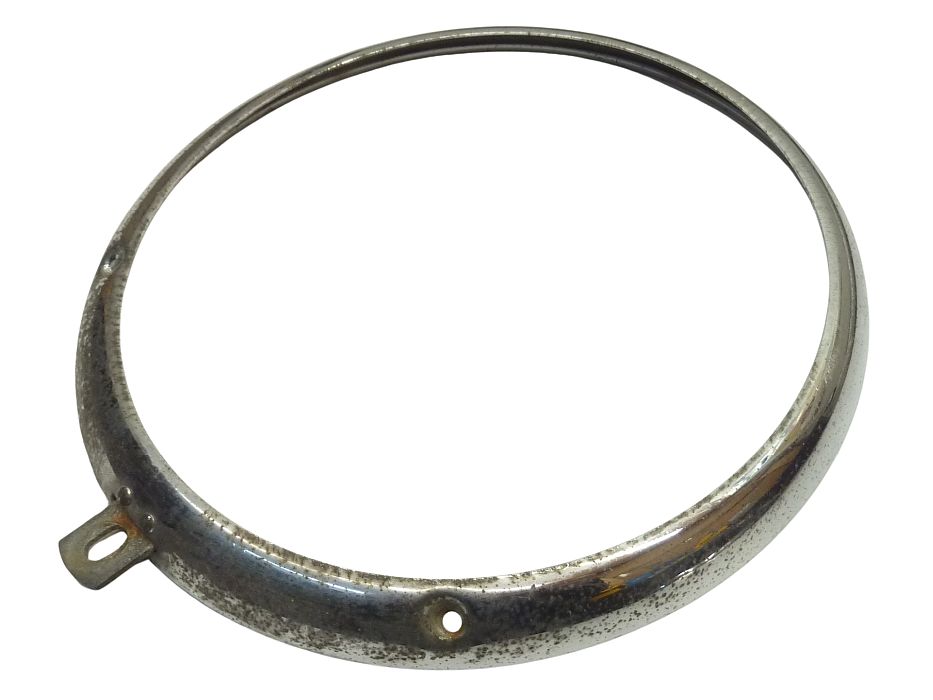 Zierring, verchromt