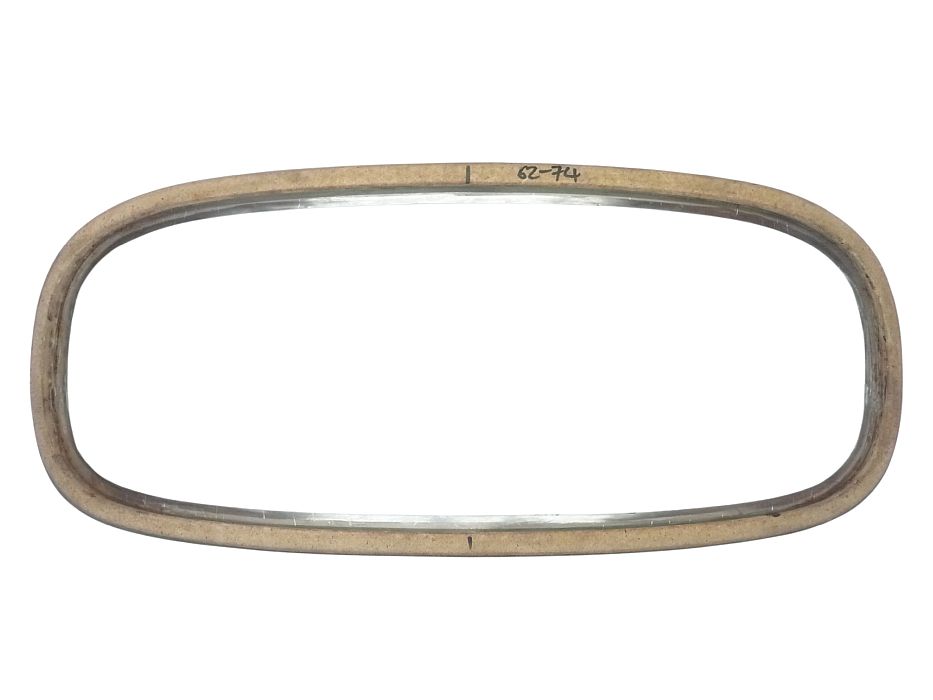 Heckscheibenrahmen Edelstahl/ Holz – Angebot von Ralfs VW-Teile