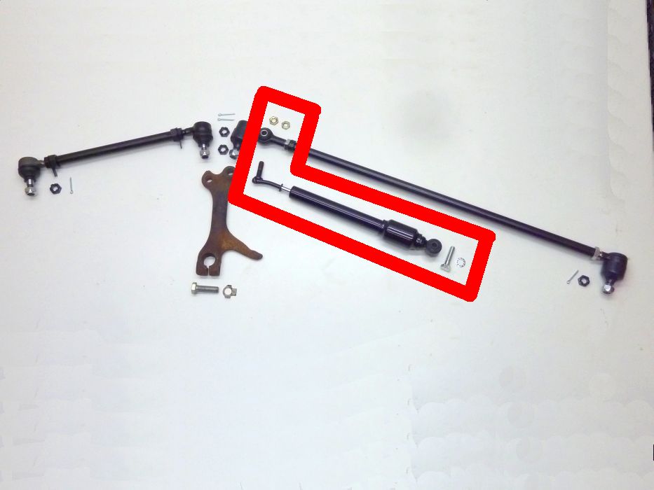 Gasdruck Lenkungsdämpfer verstärkt