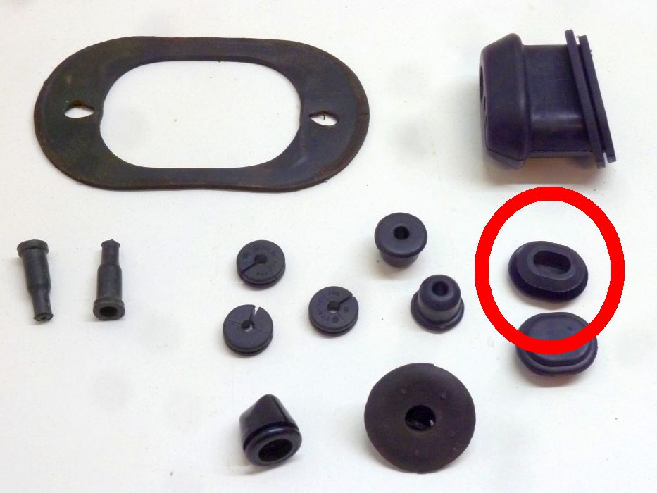 Gummiteile am Fahrgestell, Komplettsatz – Angebot von Ralfs VW-Teile