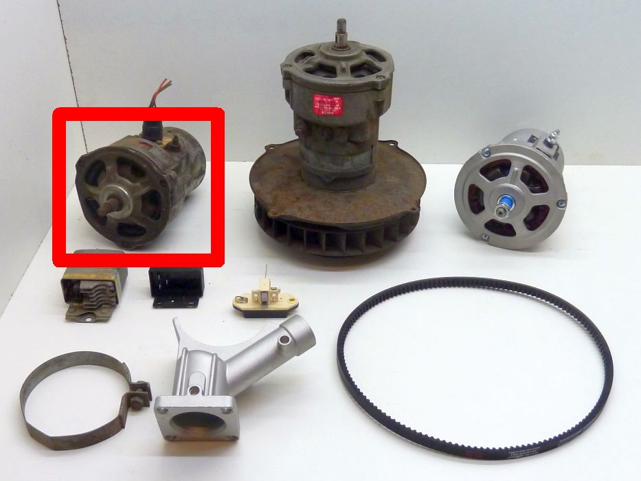 Lichtmaschine, Drehstrom, für externen Regler – Angebot von Ralfs VW-Teile