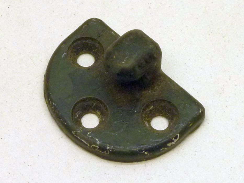 Verdeckverschlußsatz (Ober- und Unterteil), Edelstahl