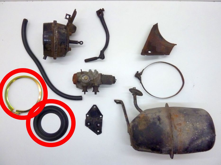 Reparatursatz für Servomotor