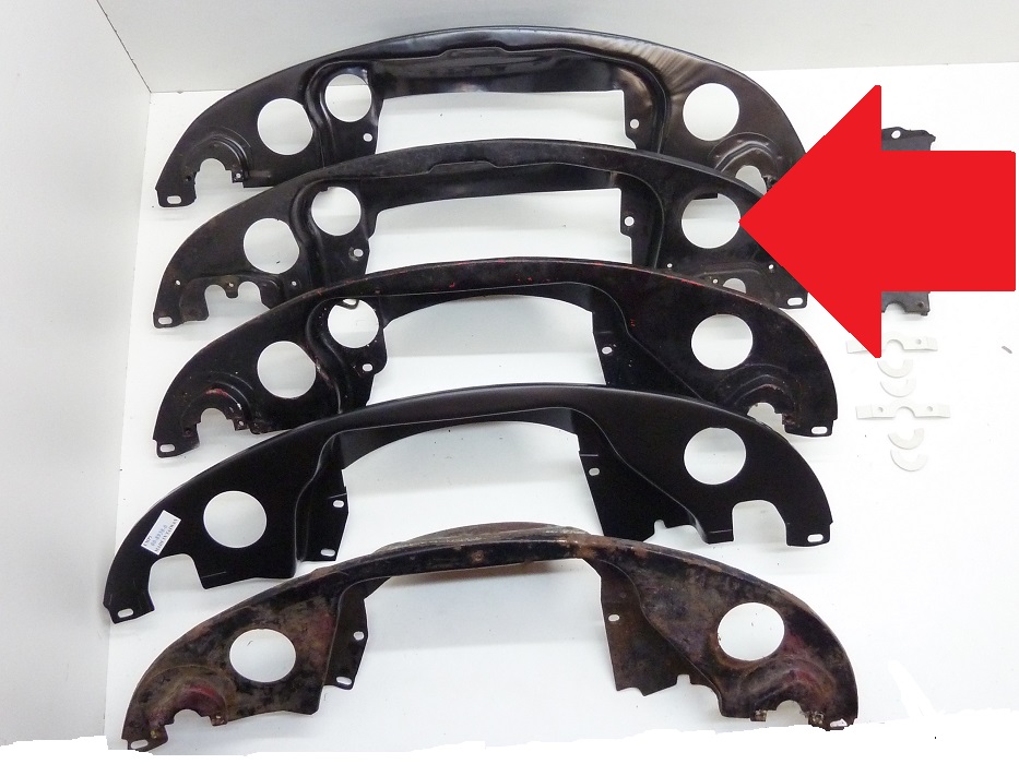 Motorabdeckblech, hinten, für doppelte Vorwärmung – Angebot von Ralfs VW-Teile