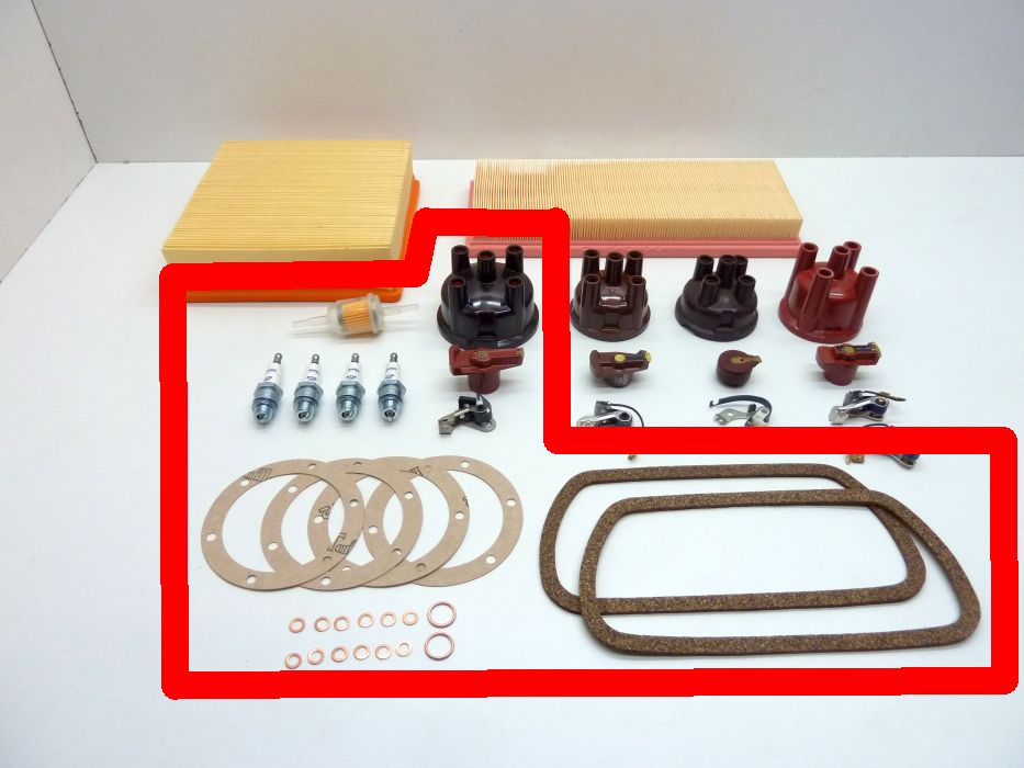 Verteilerkappe 1,2 '61-'65 teilweise, T1, Typ3 1,5 – Angebot von Ralfs VW-Teile