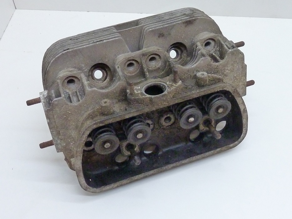 Zylinderkopf, 25 kW (34 PS), Einlaßkanal-Ø 27 mm, "grob" verrippt – Angebot von Ralfs VW-Teile