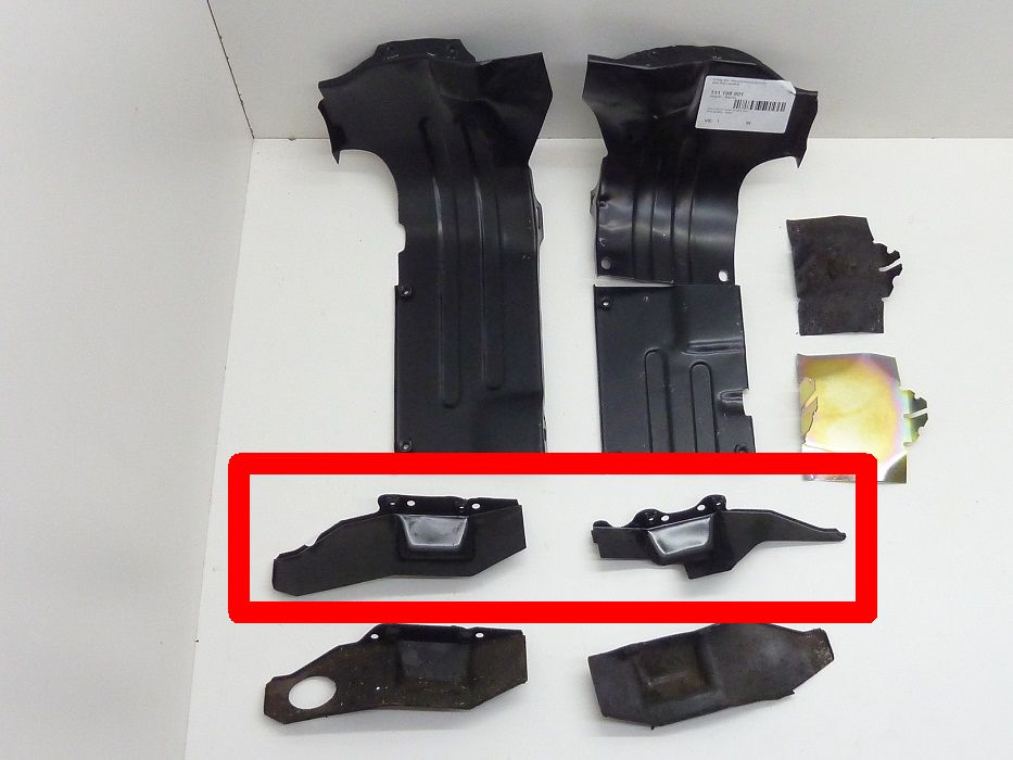 Luftführungsblech hinten links (1,3-1,6) – Angebot von Ralfs VW-Teile