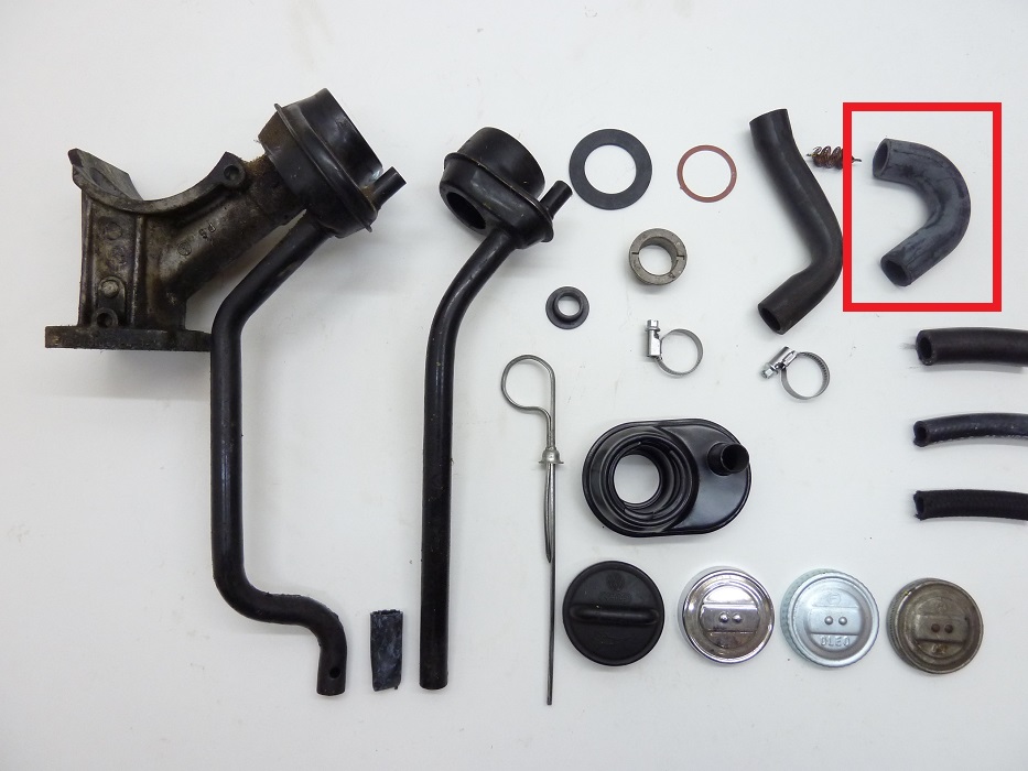 Schlauch Kurbelgehäuseentlüftung, Luftfilter Kunstoffgehäuse – Angebot von Ralfs VW-Teile