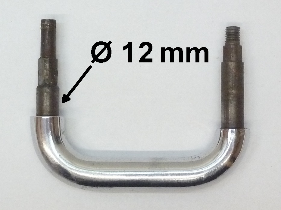 Bügel für hintere Führung, Bolzen-Ø 12 mm