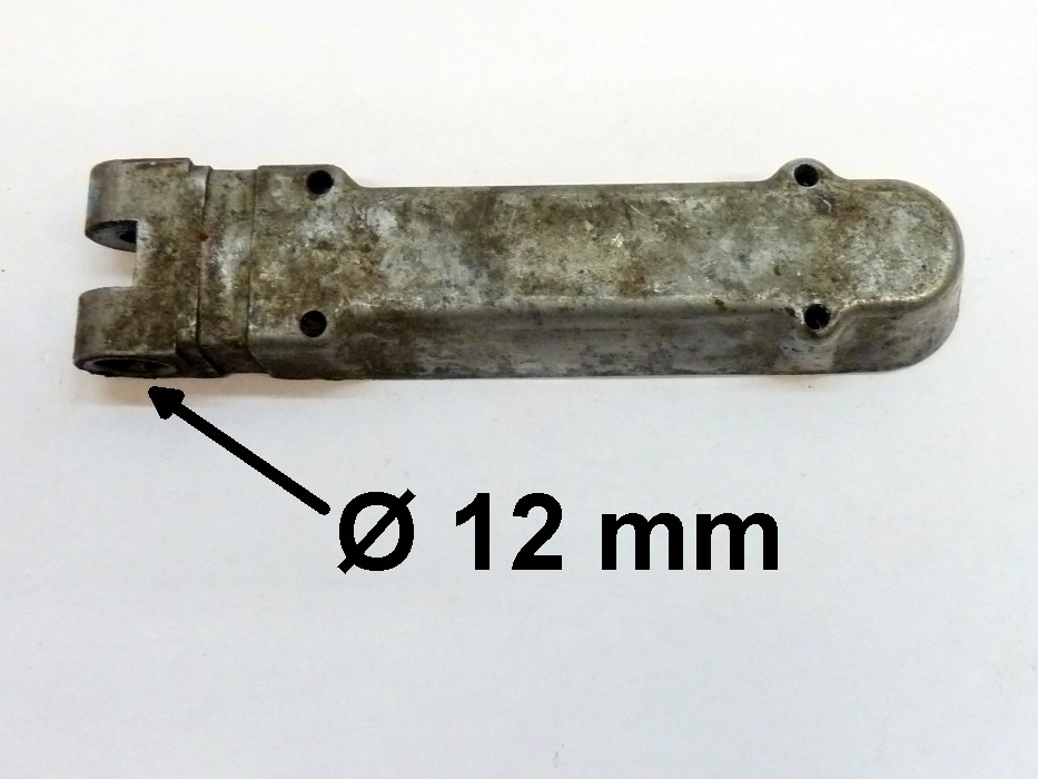Gehäuse für Rückzugfeder für hintere Führung an rechter Schiebetür, Loch-Ø 13 mm
