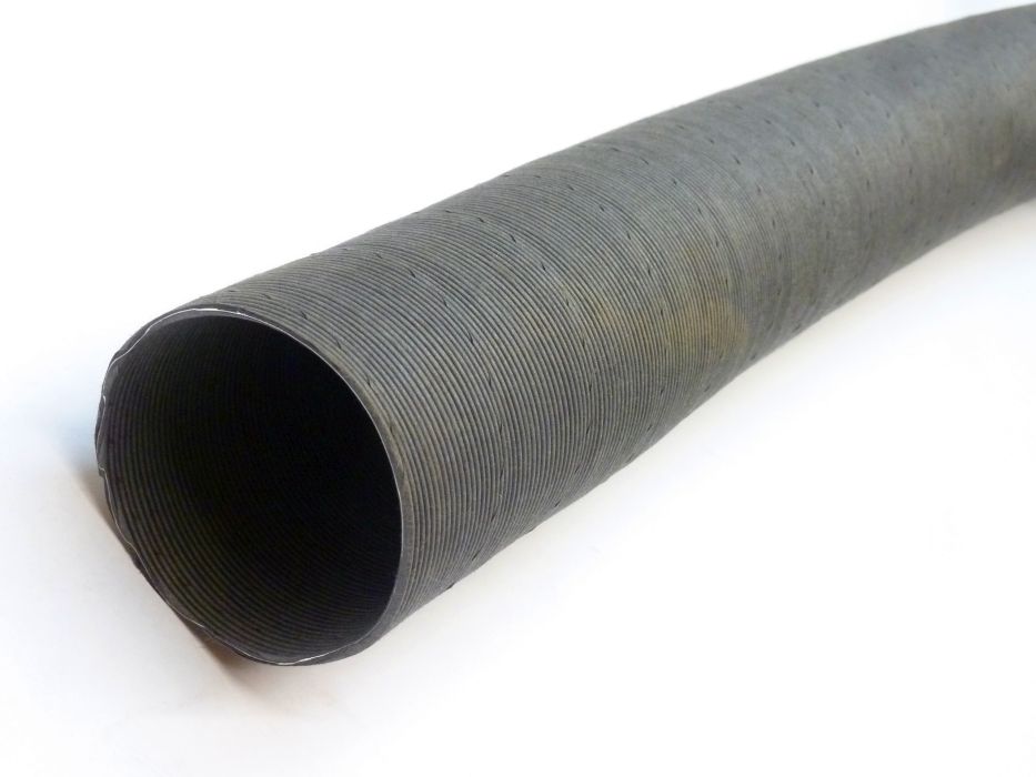 Luftschlauch, Ø 70 mm, Alu mit Pappe, 1 m-Stück