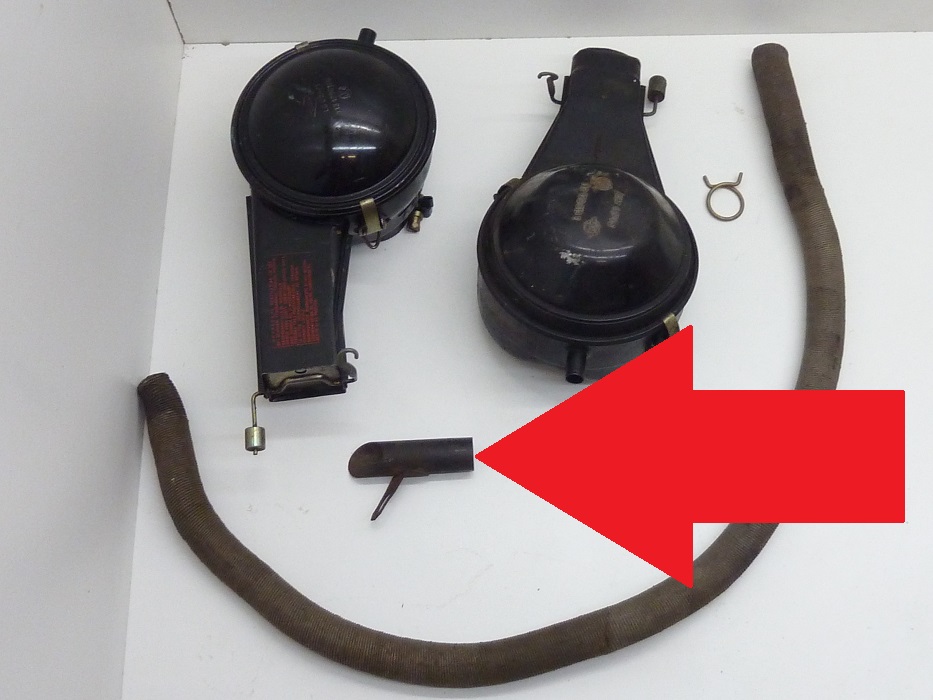 Warmluftentnahmerohr Ansaugluftvorwärmung (rechts) – Angebot von Ralfs VW-Teile