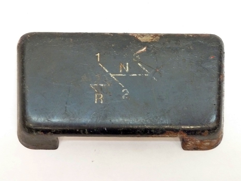 Blende für Aschenbecher, Metall