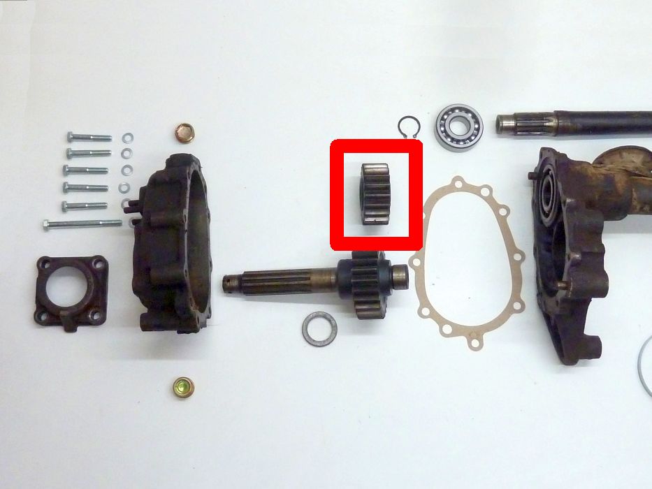 Zahnrad für Hinterachswelle – Angebot von Ralfs VW-Teile