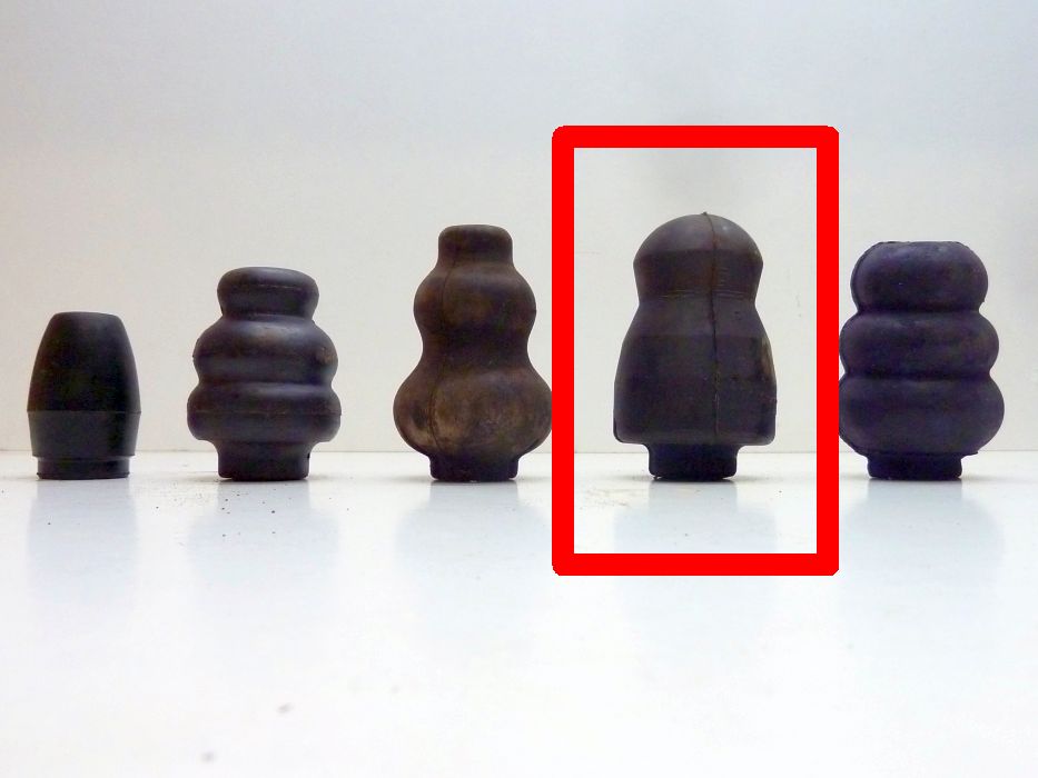 Anschlaggummi für Hinterachse