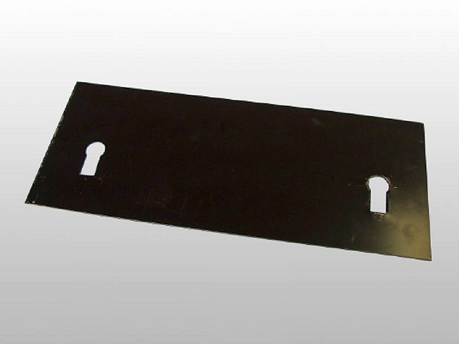 Reparaturblech Laderaumboden T2 ca. 1,50x0,40 (Länge der Welle 40mm) – Angebot von Ralfs VW-Teile
