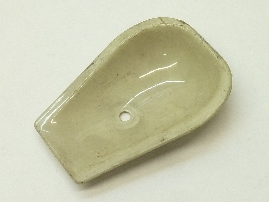 Schale für Kurbel, silberbeige