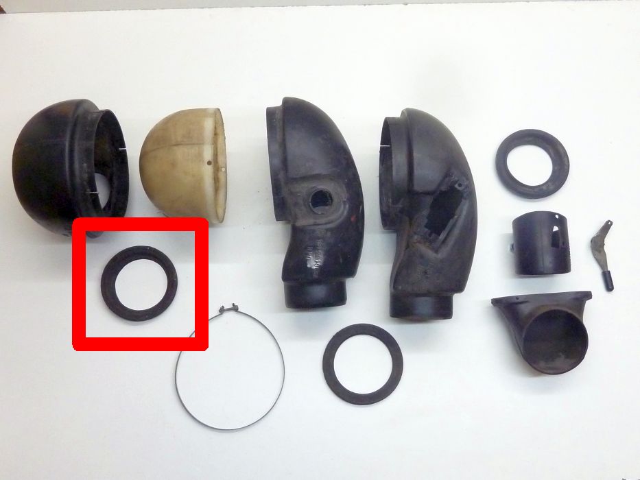 Tülle für Heizluftführung, Einlaß, BN 4 – Angebot von Ralfs VW-Teile