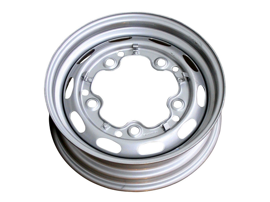 Felge, LK 5x205, 4,5x15, ET 25, "Porsche 356 style", mit Hump, verchromt – Angebot von Ralfs VW-Teile