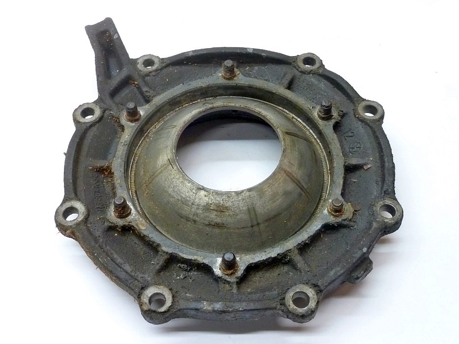 Deckel für Differential, für Pendelachsgetriebe, mit Halter für Kupplungsseilführung – Angebot von Ralfs VW-Teile