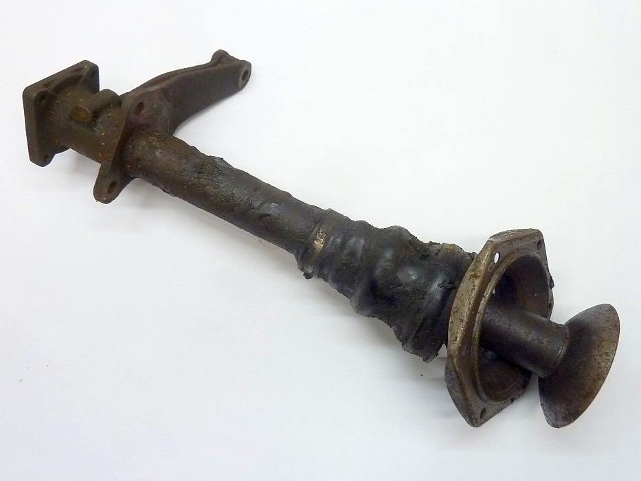 Rohr für Antriebswelle, mit Lagerflansch und Lagerdeckel, für "schmale" HA, "frühe" Ausf., links