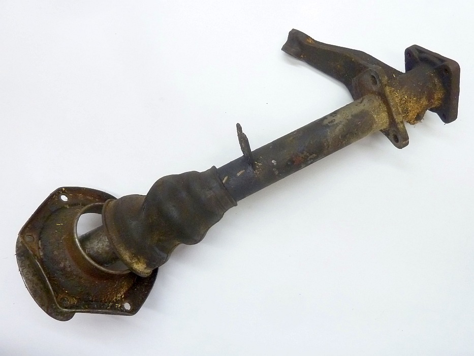 Rohr für Antriebswelle, mit Lagerflansch und Lagerdeckel, für "schmale" HA, "späte" Ausf., rechts – Angebot von Ralfs VW-Teile